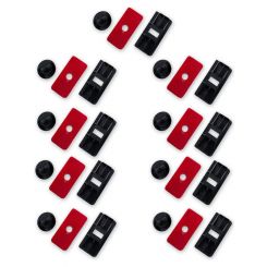 TFI Racing Aunger Louvre Fitting Kit Rear Louvre Mounting Clips Pack 9