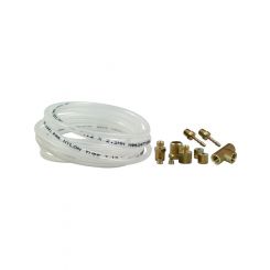 TFI Racing Automotive Boost Gauge Fitting Kit with Nylon Hose