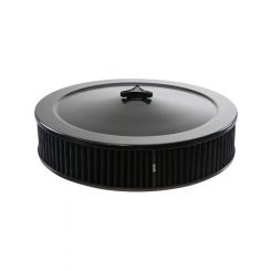 TFI Racing Black Air Filter Cleaner 14" x 3" Holden Quad Base