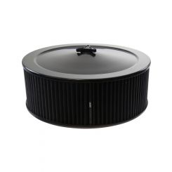 TFI Racing Black Air Filter Cleaner 14" x 5" Quadrajet Base