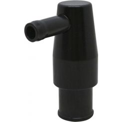TFI Racing Black Billet Aluminium PCV valve with 3/4" neck