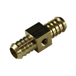 TFI Racing Brass Branch Hose Tee 3/4" 19.1mm Hose Tube to 8.4mm NPT