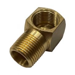 TFI Racing Brass Elbow 3/8" 16.7mm Male BSP and 3/8" 15mm Female BSP
