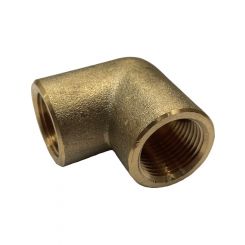 TFI Racing Brass Female Elbow Fitting 3/8" 15mm Female BSP Thread