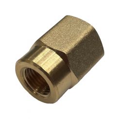 TFI Racing Brass Hex Reducing Socket 15mm BSP to 11.4mm Female BSP