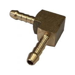 TFI Racing Brass Male Elbow Joiner 3/16" 4.8mm Barbed Hose Tube Ends