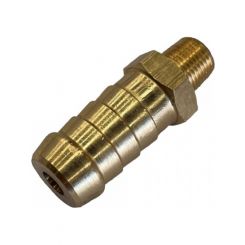 TFI Racing Brass Male Tail Fitting 1/2" 12.7mm to 1/4" 13.2mm BSP
