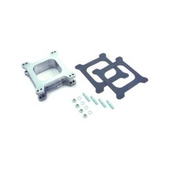 TFI Racing Carburettor Spacer Holley Squarebore Open Port 50mm 2" Thick