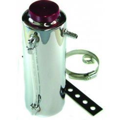 TFI Racing Catch Can Steel Round 675ml 220mm x 80mm + Level Indicator
