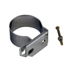 TFI Racing Coil Bracket Chrome Steel Heavy Duty Side Mount Ford Style