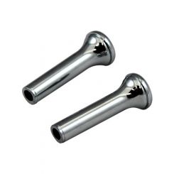 TFI Racing Door Lock Knobs Chrome Head Universal set of 2 Ford/Holden
