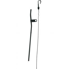 TFI Racing Engine Dipstick Tube Fits Ford V8 Cleveland 302-351-400 Blk