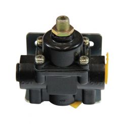 TFI Racing Fuel Pressure Regulator Black Aluminium 5-9 Psi 3/8" Npt