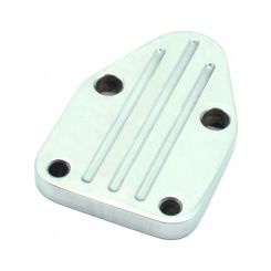 TFI Racing Fuel Pump Block Off Plate Small Block Chevrolet Billet Alloy