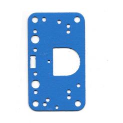TFI Racing Holley Carburettor Gasket Metering Squarebore Block Blue