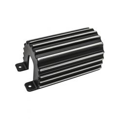 TFI Racing Ignition Coil Cover Finned Aluminium for Round Coil Black