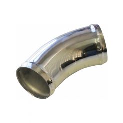 TFI Racing Intake Pipe Intercooler 2.5" OD 45Deg Alloy Pipe 6" 150mm