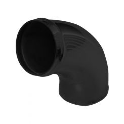 TFI Racing Intake Pipe Intercooler 3" OD 60Deg Black Alloy Pipe 7"