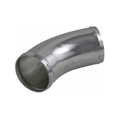 TFI Racing Intake Pipe Intercooler 3" OD 60Deg Polished Alloy Pipe