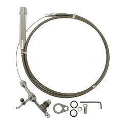 TFI Racing Kickdown Assembly 700-R4 Tuned Port Braided 52.5" Long