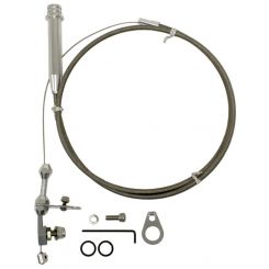 TFI Racing Kickdown Assembly GM 4L60 Braided Stainless 24 Inch Long