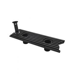 TFI Racing LS Chev Gen III Engine Valley Plate Cover Black Finned