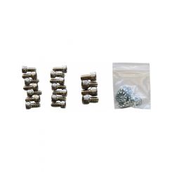 TFI Racing Oil Pan Bolt Kit SBC 265-400 Chrome Socket Head w/ Washers