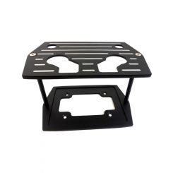 TFI Racing Optima Battery Tray 34/78 Series Black Ball Milled Aluminium