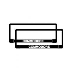 TFI Racing PAIR Commodore Polymer Plate Frames Suits 6 Digit Plates