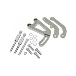 TFI Racing Power Steering Pump Chromed Aluminium Bracket Kit SBC