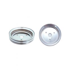 TFI Racing Pulley Crankshaft Double Groove Swp Chromed Steel SBC 265-400