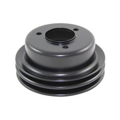 TFI Racing Pulley Crankshaft Dual Groove Black Steel Ford 289W 1964-67