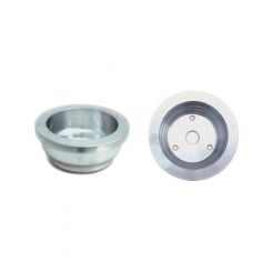 TFI Racing Pulley Crankshaft Single Groove Lwp Polished Alloy SBC 265-400