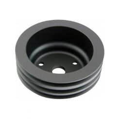 TFI Racing Pulley Crankshaft Triple Groove Lwp Black Alloy SBC 265-400