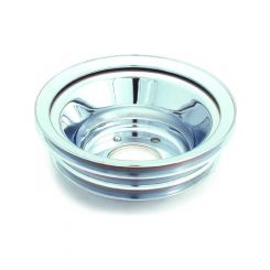 TFI Racing Pulley Crankshaft Triple Groove Lwp Chrome Steel BBC 396-454