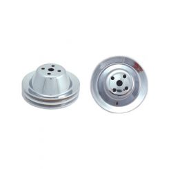 TFI Racing Pulley Upper Double Groove Swp Chromed Steel SBC 265-400