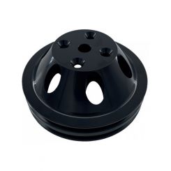 TFI Racing Pulley Water Pump Double Groove Lwp Black Alloy SBC 265-400
