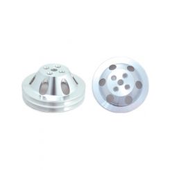 TFI Racing Pulley Water Pump Double Groove Swp Polished Alloy BBC 396-454