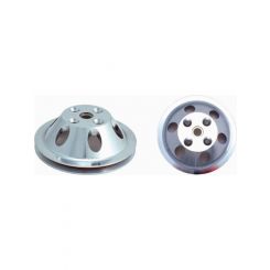 TFI Racing Pulley Water Pump Single Groove Lwp Polished Alloy SBC 265-400