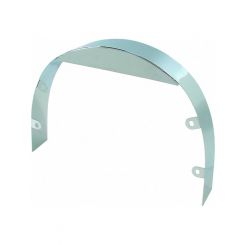 TFI Racing Radiator Fan Shroud Chrome 3" Wide Universal