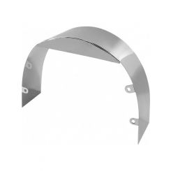 TFI Racing Radiator Fan Shroud Chrome 5" Wide Universal