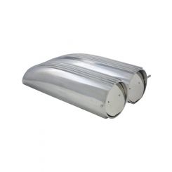 TFI Racing Scoop Shotgun Single/Dual Finned Alloy Hood Scoop 19.5" Long