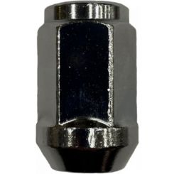 TFI Racing Single Chrome Acorn Bulge Wheel Nut 1/2" UNF 19mm Hex