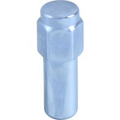 TFI Racing Single Chrome Flat Extra Long Mag Nut 7/16" UNF 21mm Hex