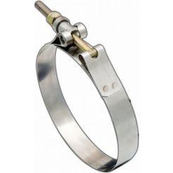 TFI Racing SINGLE Stainless Steel Hose Pipe T Clamp 50-59mm