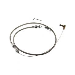 TFI Racing Throttle Cable Assy Kits Fit Carb EFI Braided 36" Long