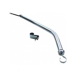 TFI Racing Transmission Dipstick Tube Fits Ford C6 Dipstick Chrome