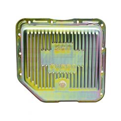 TFI Racing Transmission Pan Fits GM Turbo 350 3-1/2" Deep Zinc Steel