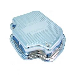 TFI Racing Transmission Pan Fits GM Turbo 400 3" Deep Chrome Steel Finned