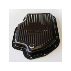 TFI Racing Transmission Pan Fits GM Turbo 400 Black Steel 2" Depth